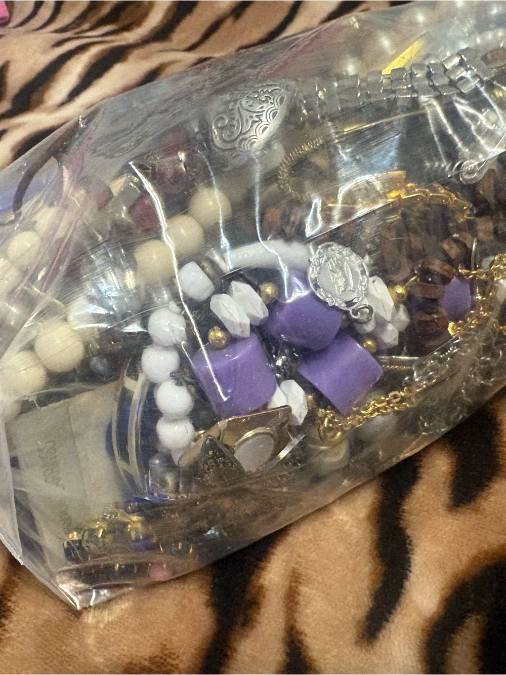 Grab bag of vintage and current jewelry